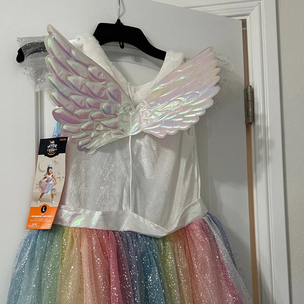Sparkling Rainbow Princess Costume for Kids - Picture 5 of 6